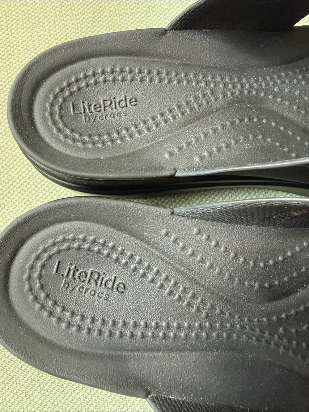 CROCS Brooklyn Low Wedge Sandal — Black